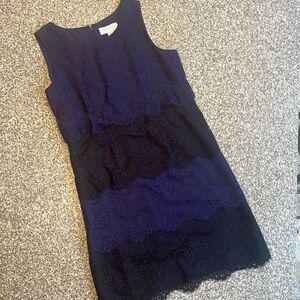 Jessica Simpson layered lace shift dress